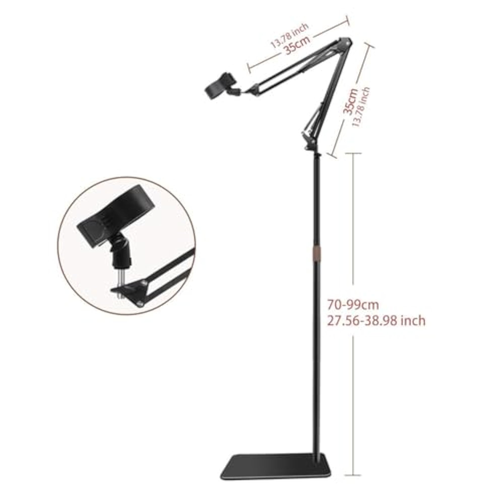 Lazy Hair Dryer Stand for Pet Grooming, Adjustable Height